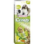 Versele-Laga Crispy Sticks Rabbits, Guinea Pigs Dupla rúd (zöldség) - kiegészítő eleség nyulak és tengerimalacok részére (110g)