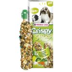 Versele-Laga Crispy Sticks Rabbits, Guinea Pigs Dupla rúd (zöldség) - kiegészítő eleség nyulak és tengerimalacok részére (110g)