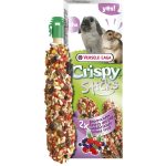 Versele-Laga Crispy Sticks Rabbits Chichilla Dupla rúd (erdei gyümölcs) - kiegészítő eleség nyulak és Csincsilla részére (110g)