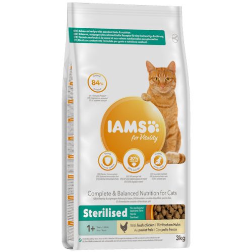 IAMS Cat Adult Sterilised 10kg