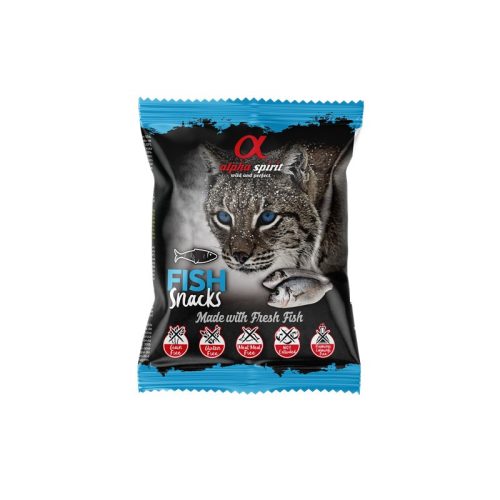 Alpha Spirit Halas Félnedves Snack Cicáknak 50g