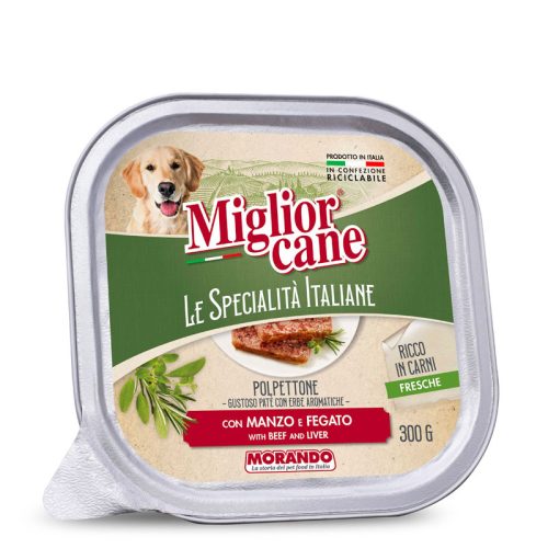 Migliorcane IS Adult Dog Beef Liver Pate 300g