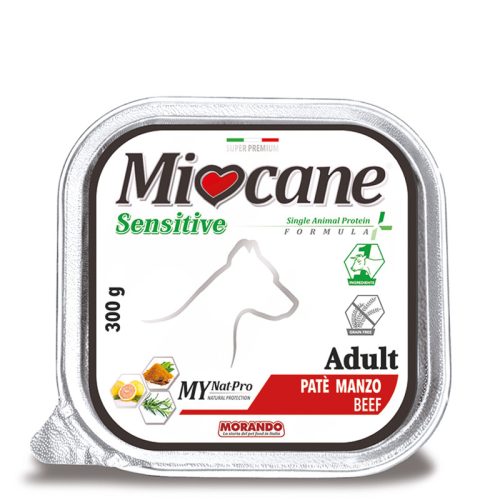 MioCane Dog Adult Sensitive Pate Beef 300g