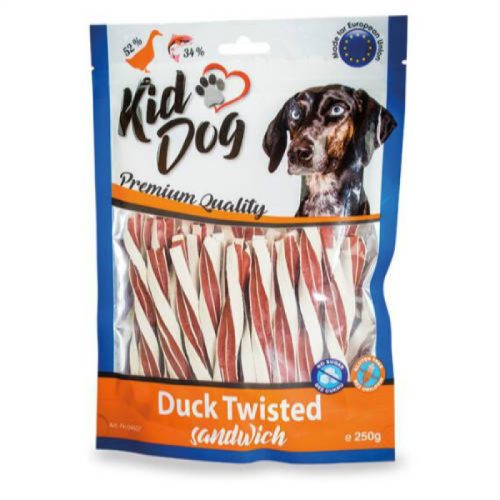 Kiddog Kacsa szendvics sodrott tőkehallal 250g