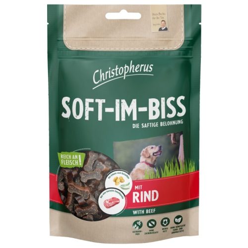 CHRISTOPHERUS DOG JUTALOMFALAT GRAIN FREE SOFT-IM-BISS MARHA 125G