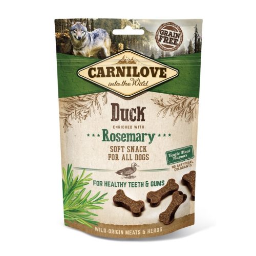 CARNILOVE DOG SEMI MOIST SNACK KACSA ROZMARINGGAL 200G