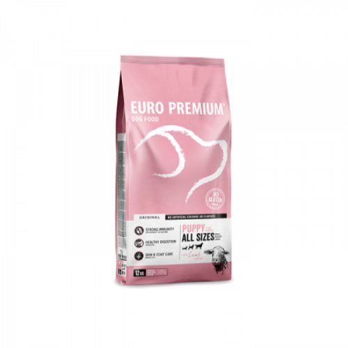 Euro Premium Puppy All Size Lamb&Rice 12Kg